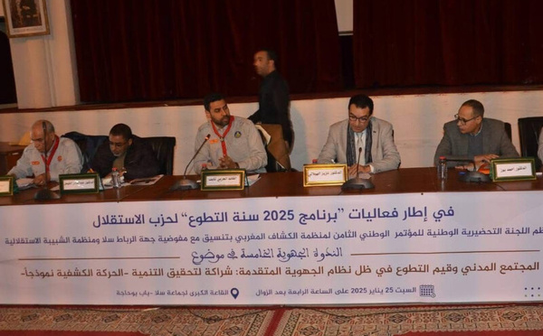 المجتمع المدني وقيم التطوع في ظل الجهوية المتقدمة: شراكة لتحقيق التنمية المستدامة