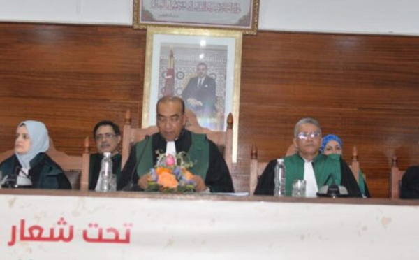 محكمة الاستئناف بالقنيطرة تفتتح السنة القضائية 2025 بجلسة رسمية