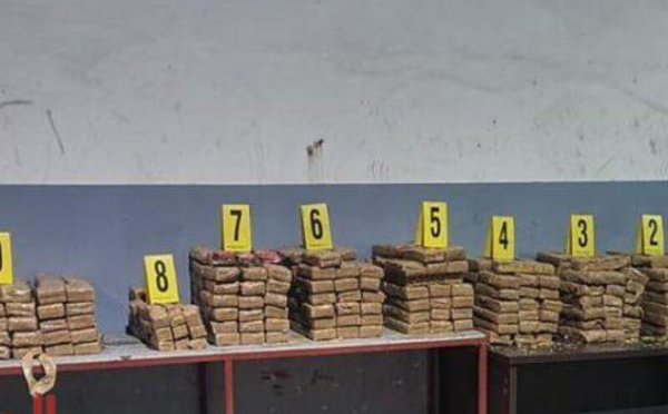 إحباط محاولة تهريب 350 كيلوغرامًا من الحشيش قرب شاطئ طنجة