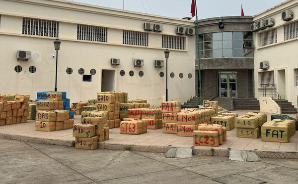 بناء على معطيات قدمتها الديستي: إحباط عملية تهريب 25 طنا و45 كيلوغراما من مخدر الشيرا