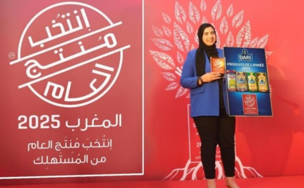 منتجات "داري" تتوج بلقب "منتج العام 2025" في المغرب