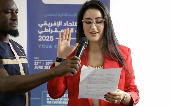 ​مروة الأنصاري: صوت مغربي على رأس اتحاد الشباب الديمقراطيين فإفريقيا