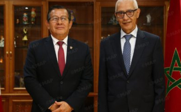 من الرباط.. البيرو تؤكد دعمها لوحدة المغرب الترابية وحل الحكم الذاتي