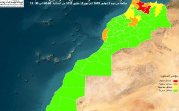 الوكالة الوطنية للمياه والغابات تصدر خرائط تنبؤ لمواجهة حرائق الغابات