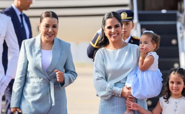 صاحبة السمو الملكي الأميرة للا أسماء ترافق السيدة الأولى لجمهورية السلفادور في زيارة رسمية رفيعة