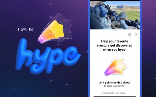 ​يوتيوب كتعمّم خاصّية «Hype» باش تعاون لصغار ديال الكرياتورز