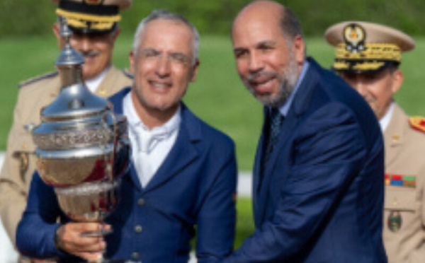 الغالي بوقاع يفوز بالجائزة الكبرى لصاحب الجلالة الملك محمد السادس في القفز على الحواجز