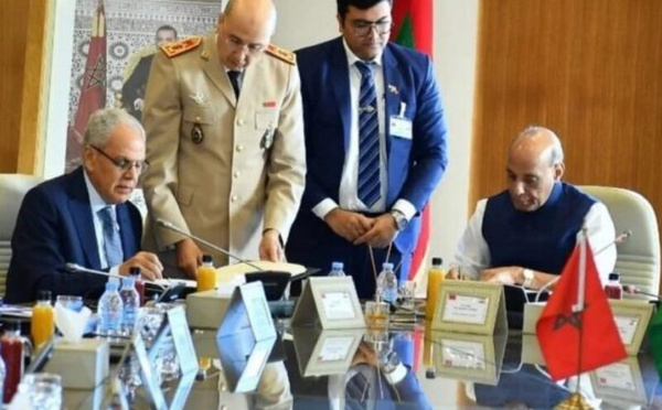 المغرب والهند يوقعان مذكرة تفاهم لتعزيز التعاون العسكري والدفاع السبيراني