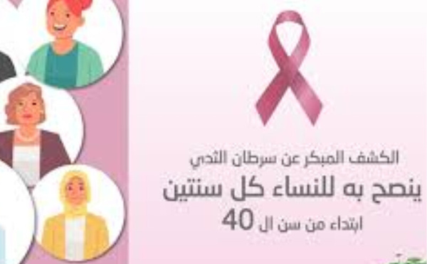 وزارة الصحة تطلق الحملة السنوية للكشف المبكر عن سرطاني الثدي وعنق الرحم