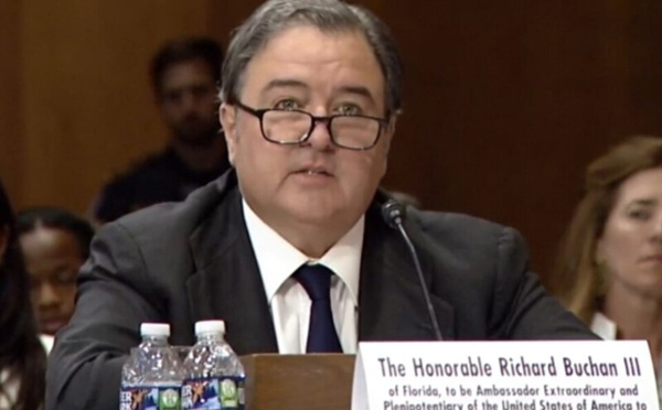 مجلس الشيوخ الأمريكي يصادق على تعيين دوك بوتشان سفيراً للولايات المتحدة في المغرب