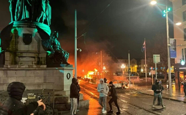 احتجاجات واعتقالات في دبلن بعد مزاعم اعتداء جنسي على طفلة