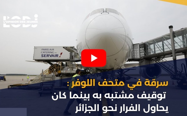 سرقة في متحف اللوفر : توقيف مشتبه به بينما كان يحاول الفرار نحو الجزائر