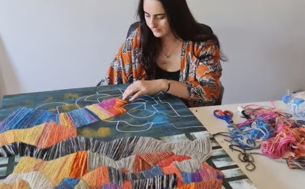 معرض "Flow" للفنانة زينب أبوزيد الصوالي في JAAL Riad Resort بمراكش