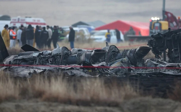 مقتل 20 عسكرياً تركياً في تحطم طائرة شحن عسكرية في جورجيا