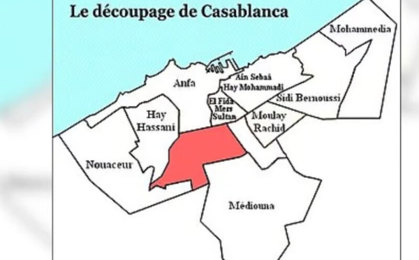 الحي الإداري عين الشق في الدار البيضاء يعرض تقدم مشاريع التهيئة الحضرية