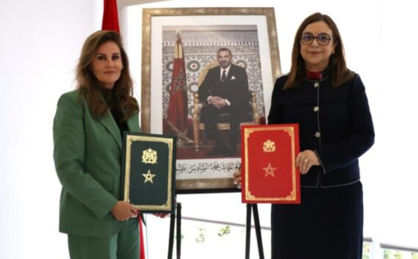 لأميرة للا زينب والوزيرة عواطف حيار توقعان اتفاقية جديدة لحماية الطفولة