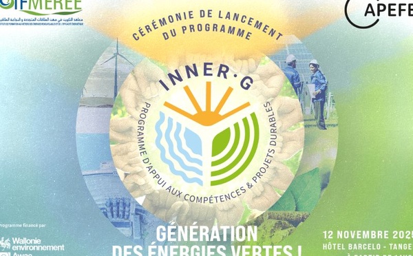 طنجة تطلق برنامج “InnerG” لتمكين الشباب في مهن الطاقات المتجددة وإزالة الكربون