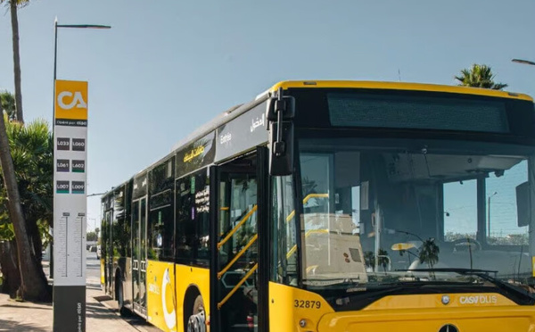 ​شركة النقل بمدينة الدار البيضاء تُعلن تعديلات مؤقتة على بعض الخطوط لضمان استمرارية الخدمة