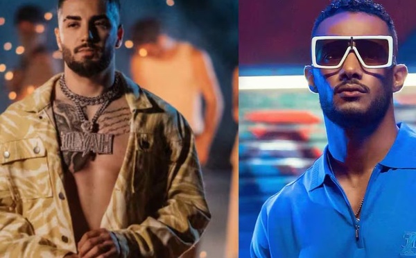 محمد رمضان يعلن عن أغنية جديدة مع الفنان المغربي إليا بعد وفاة والده