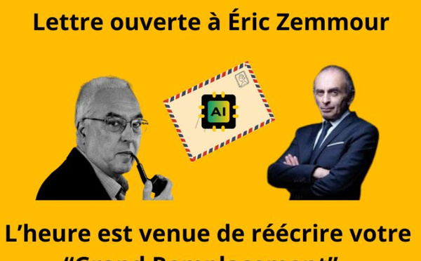 رسالة مفتوحة إلى إريك زمور : لقد حان الوقت لإعادة كتابة نظرية "الاستبدال الكبير"