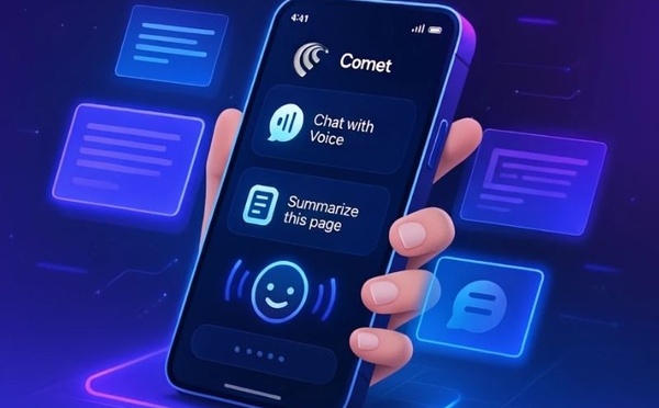 Comet.. متصفح Perplexity الذكي يشق طريقه إلى هواتف أندرويد