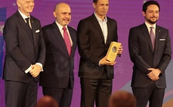 سلامي يتألق في العاصمة الأردنية.. حضور مغربي لافت في احتفال 75 عامًا من كرة القدم