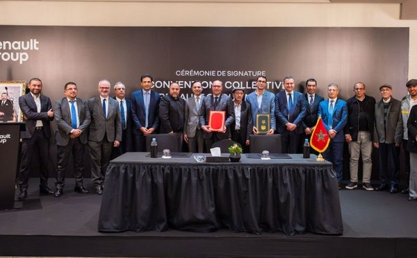 "رونو المغرب" تعزز نموذجها الاجتماعي بتوقيع اتفاقيات جماعية جديدة مع النقابات