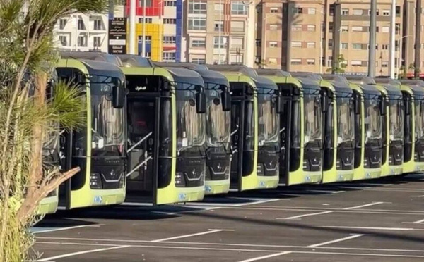 فاس تدشن 154 حافلة عصرية للنقل الحضري ضمن نموذج تدبير محدث