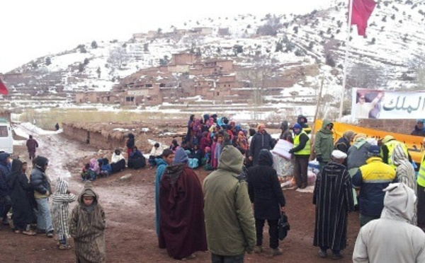 مؤسسة محمد الخامس للتضامن تطلق عملية وطنية لمواجهة موجة البرد القارس