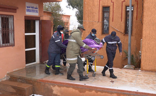 وسط البرد والثلوج.. مولود يرى النور بإغرم نوكدال في ظروف صحية جيدة