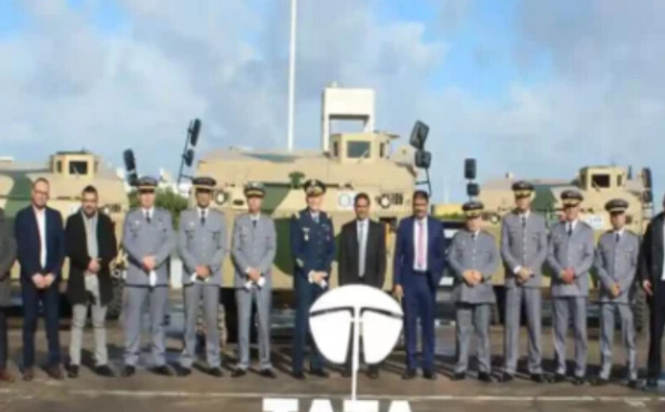 ​المغرب يتسلم أول دفعة من مركبات WhAP 8×8 المدرعة من شركة تاتا الهندية