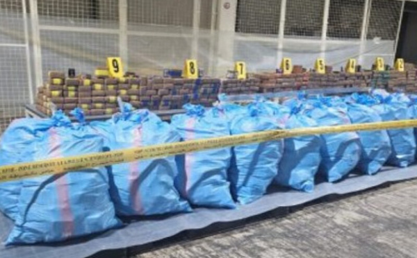 إحباط محاولة تهريب أكثر من 8 أطنان من مخدر الشيرا بميناء طنجة المتوسط