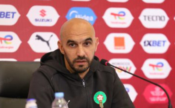 الركراكي يعرب عن ثقته في أسود الأطلس قبل مواجهة زامبيا في “كان المغرب 2025”