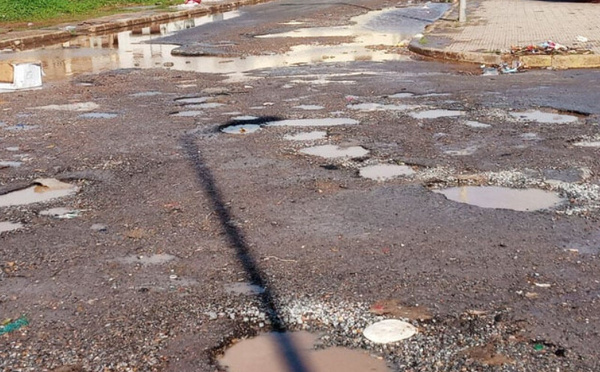 ​الأمطار تكشف ضعف البنية التحتية الطرقية في مدينة المحمدية