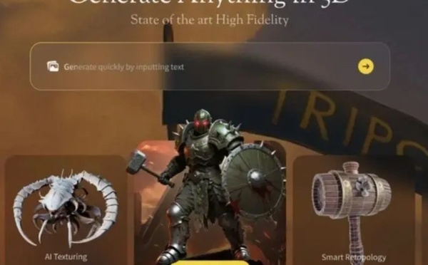 Tripo AI تطلق “Tripo Studio 1.0” وتسرّع إنتاج المحتوى ثلاثي الأبعاد بنسبة 200%
