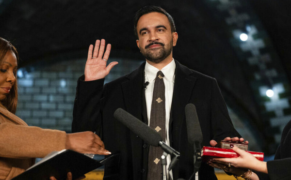 على طول شارع برودواي : احتفال شعبي ضخم بتولي ممداني منصب عمدة نيويورك