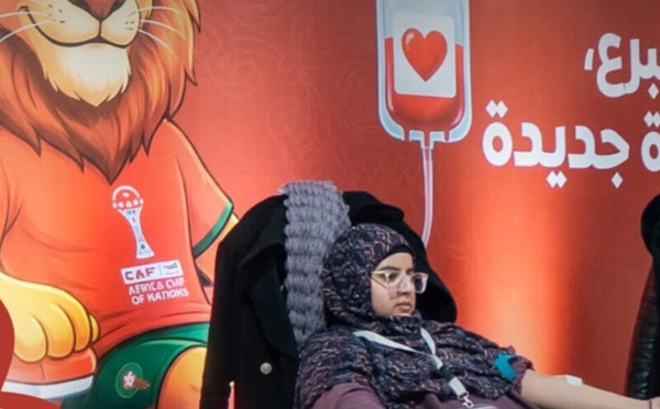 مراكش تحتضن حملة للتبرع بالدم بمنطقة المشجعين خلال كأس إفريقيا
