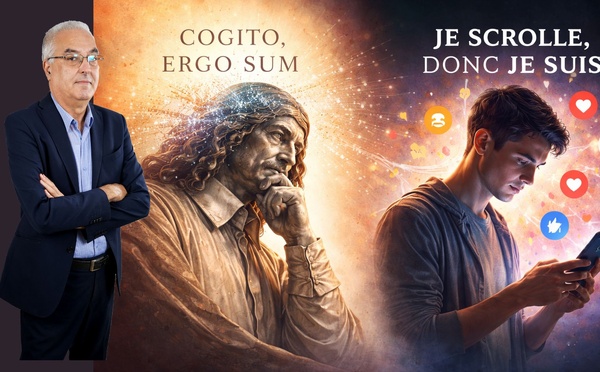 مِن « أُفَكِّرُ، إِذَنْ أَنَا مَوْجُودٌ » إِلَى « أَتَصَفَّحُ هَاتِفِي، إِذَنْ أَنَا مَوْجُودٌ »