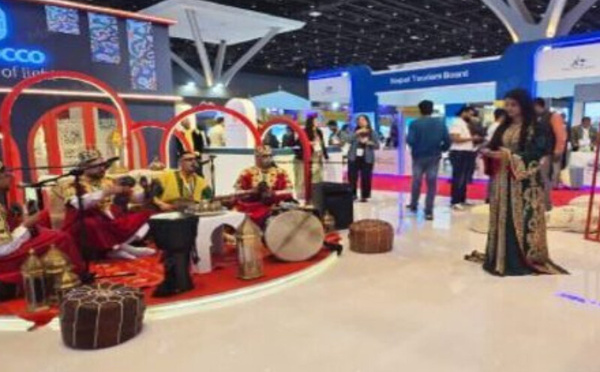 المغرب يتوج بجائزة التميز لأفضل تصميم ديكور في معرض السياحة الدولي بمومباي