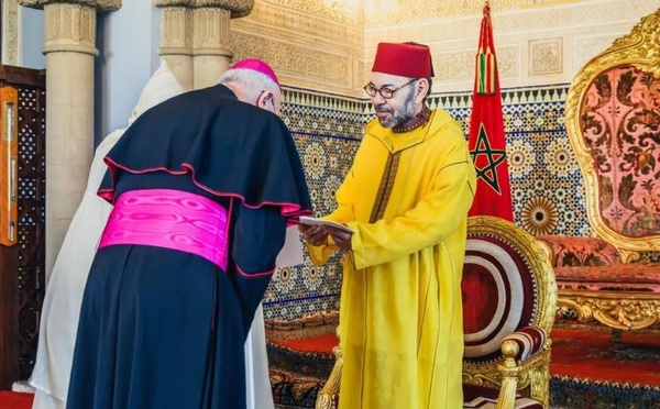 صاحب الجلالة الملك محمد السادس يستقبل سفراء جدداً بالقصر الملكي بالرباط 