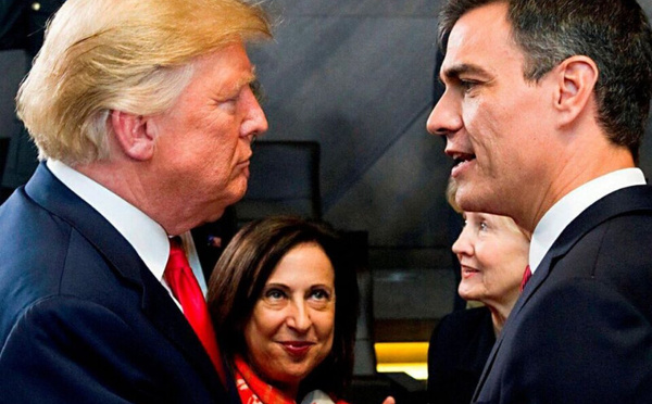 سانشيز ينتقد التدخل الأمريكي ويضع قيوداً على استخدام القواعد المشتركة