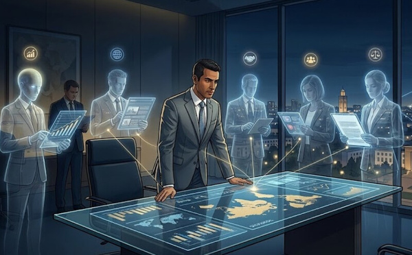 الوزير، مكتبه.. وعصر "حكومة الظل" المكونة من وكلاء الذكاء الاصطناعي