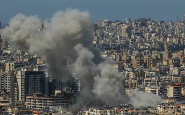 العدوان الإسرائيلي يدمر مستودع كتب المركز الثقافي للكتاب في بيروت