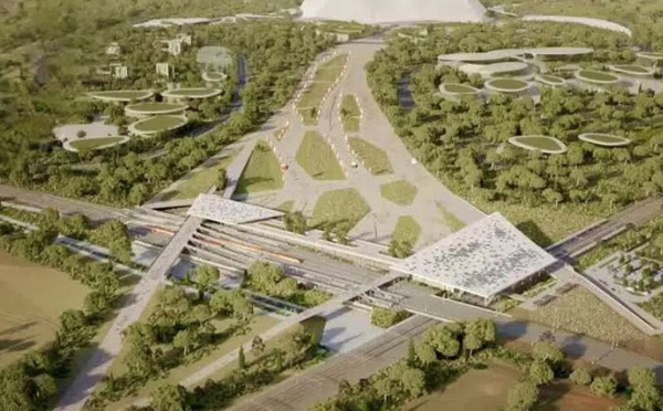 انطلاق إنجاز محطة قطار حديثة بجانب ملعب الحسن الثاني في بنسليمان