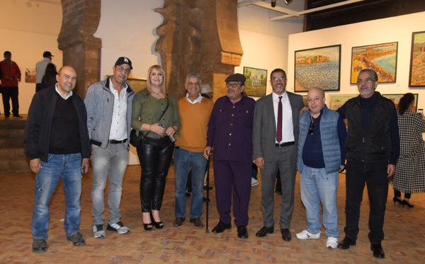 افتتاح معرض فني جماعي "من الموروث" برواق باب الكبير بالرباط