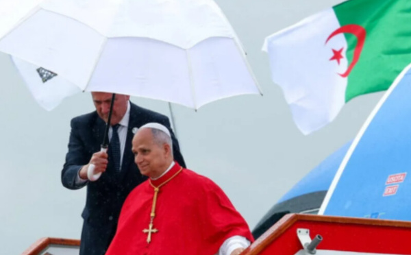 ​البابا لاوون الرابع عشر يدعو من الجزائر إلى تعزيز الحريات والمشاركة الشعبية