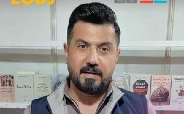 حوار مع بلال البغدادي حول حضور الكتاب العراقي في المعرض الدولي للنشر والكتاب