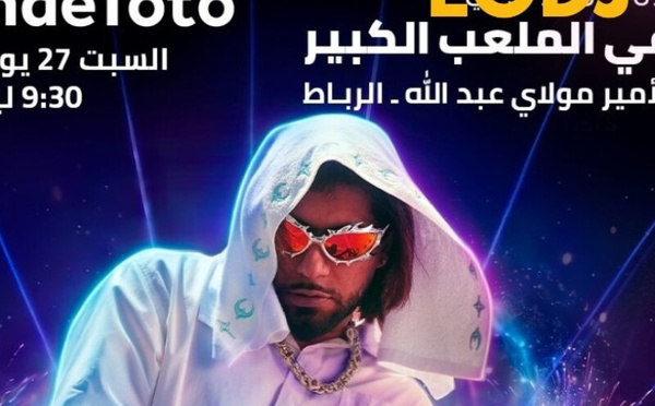 ElGrandeToto يحيي حفلاً ضخماً في ملعب الأمير مولاي عبد الله ضمن فعاليات موازين