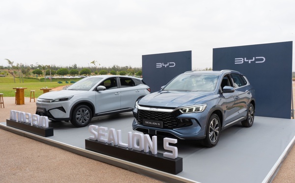BYD تُطلق طرازَيها الجديدين ATTO 3 EVO و SEALION 5 في السوق المغربية