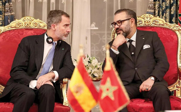 الملك محمد السادس يهنئ العاهل الإسباني بتتويج منتخب بلاده بكأس العالم ويشيد بتألق الكرة الإسبانية
